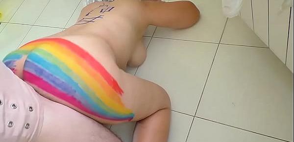 Watch Mom son friend threesome Sex Video